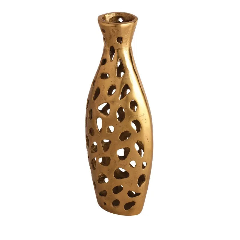 Sophia Floral Vase | 12 Inch | Multiple Colors Gold