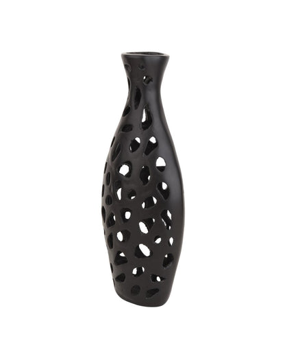 Premium Sophia Floral Aluminum Vase | 4x12 inches