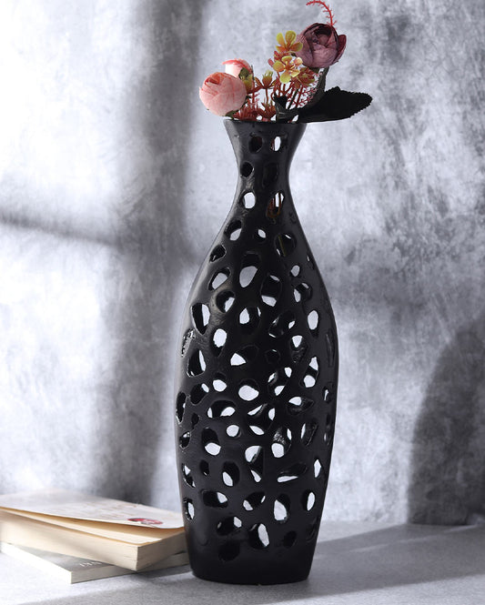 Dynamic Sophia Floral Aluminum Vase | 4x12 inches