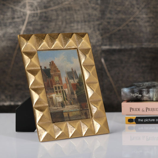 Jacey Picture Frame | Multiple Colors Gold