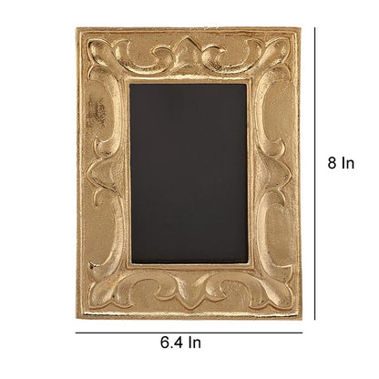 Leaf Pattern Photo Small Frame | Multiple Colors Gold