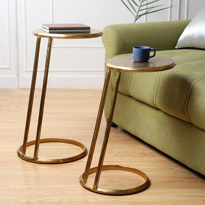 Slanted Nesting Tables | Set of 2