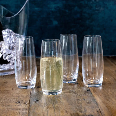 Julie Stemless Flute Glasses | Set of 4 Default Title