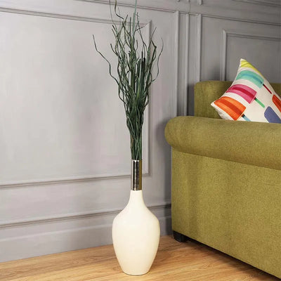 Slender Deidra Brass Vase | 18 Inch  | Multiple Colors