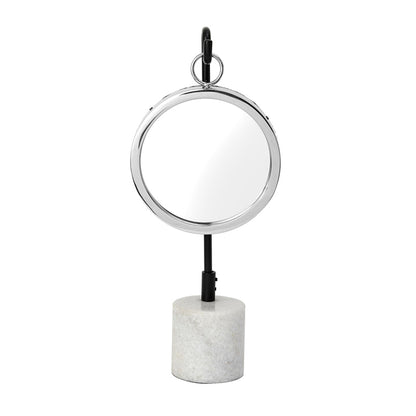 Floating Marble Mirror | Multiple Colors Silver