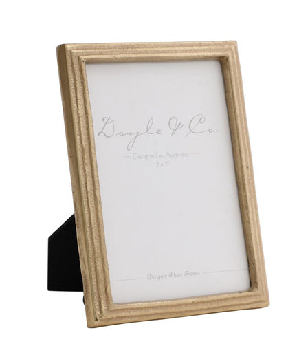 Gold Serenade Elegant Aluminium Photo Frame