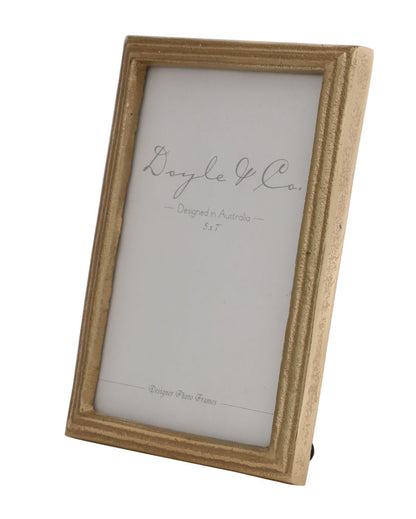 Gold Serenade Elegant Aluminium Photo Frame