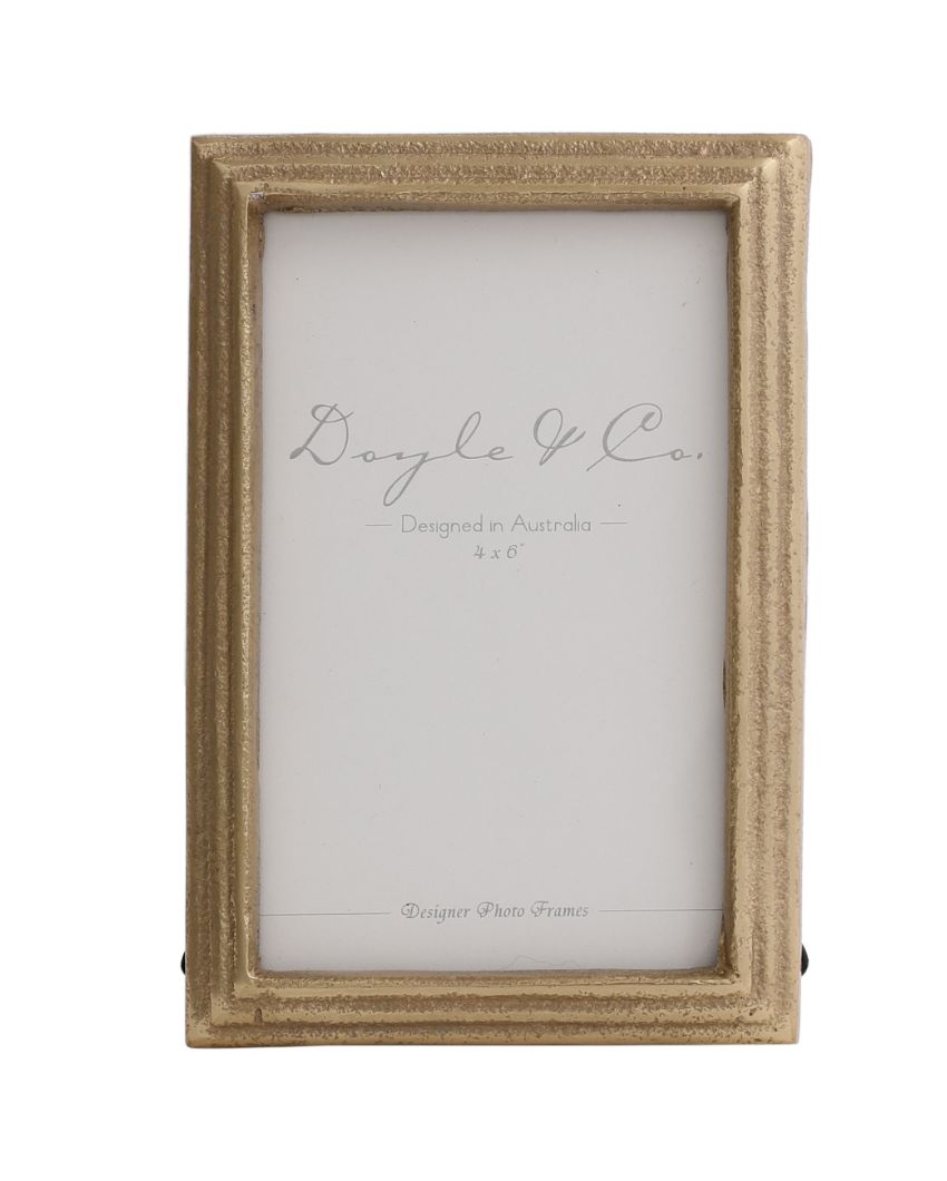 Gold Serenade Elegant Aluminium Photo Frame