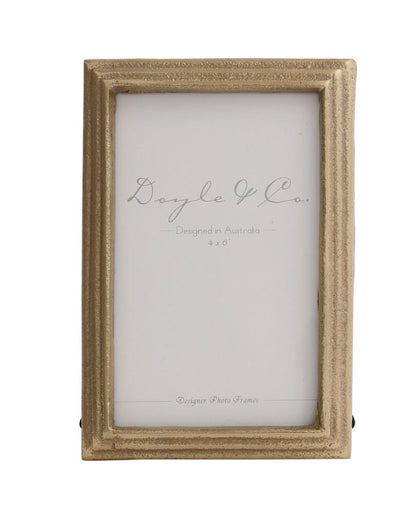 Gold Serenade Elegant Aluminium Photo Frame