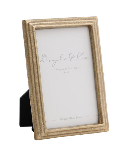 Gold Serenade Elegant Aluminium Photo Frame