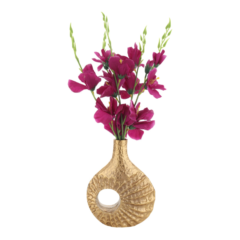 Seashell Serenity Vase Gold