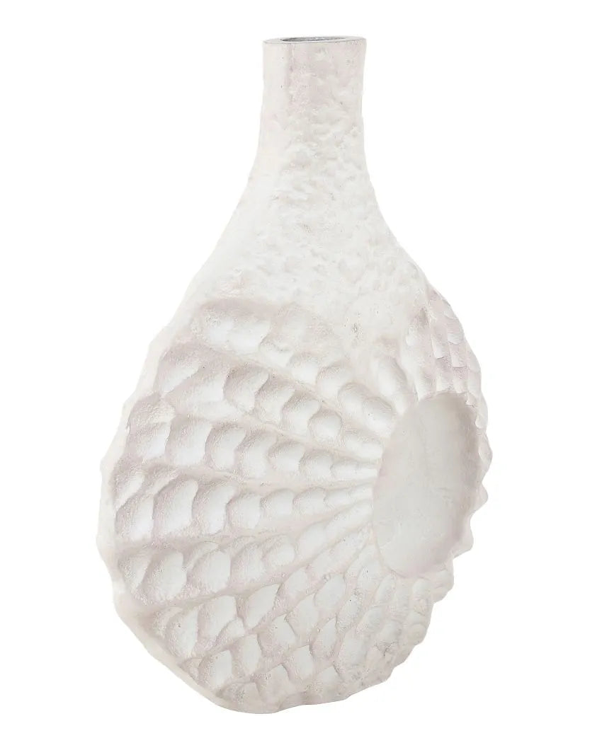 Seashell Small Serenity Vase | 3 x 9 inches