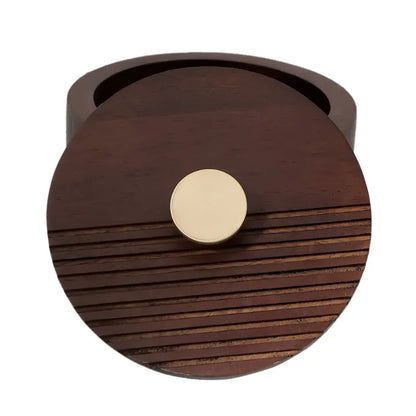 The Artisan's Stripes- Trinket Brown Box | 4.8 Inches, 6 Inches 6 Inches