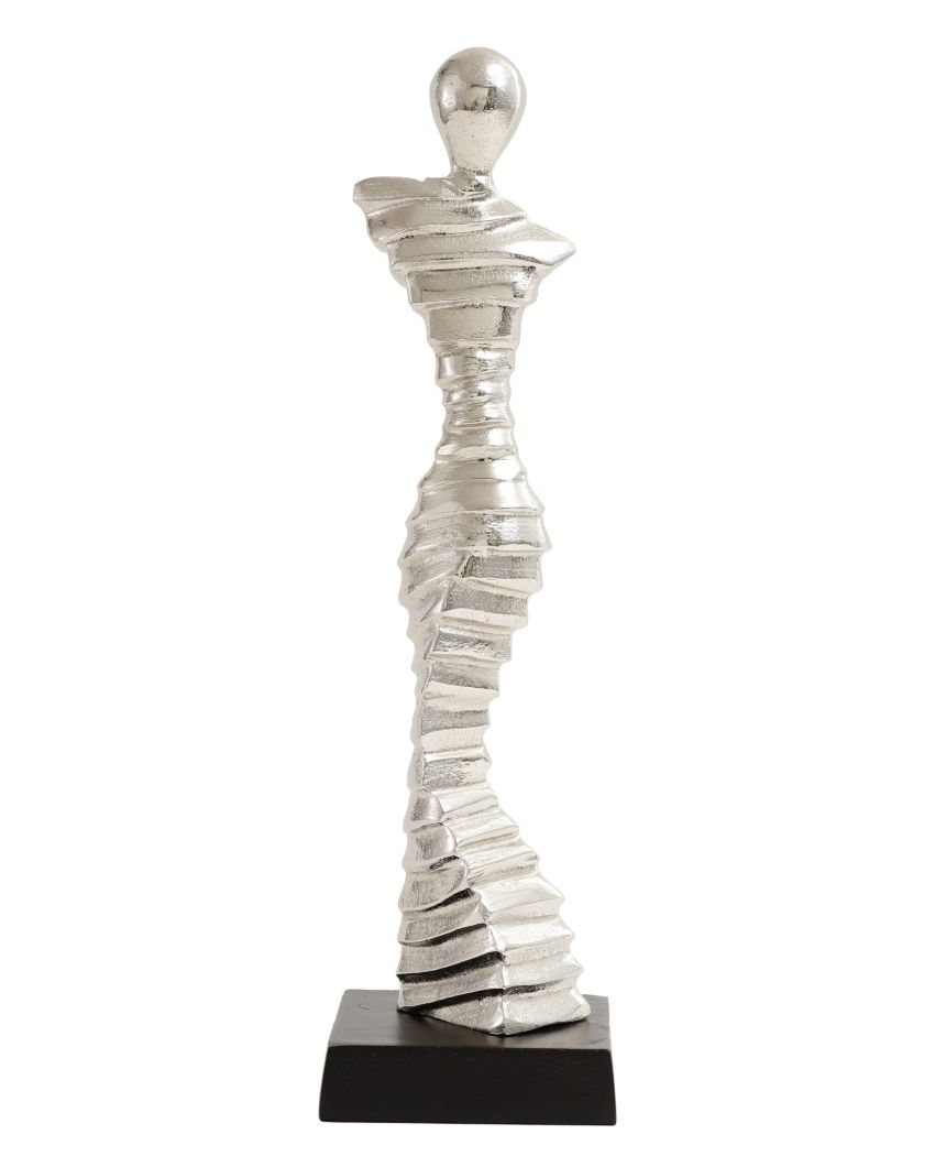 Diana Art Deco Aluminium Sculpture | 4 x 15 inches