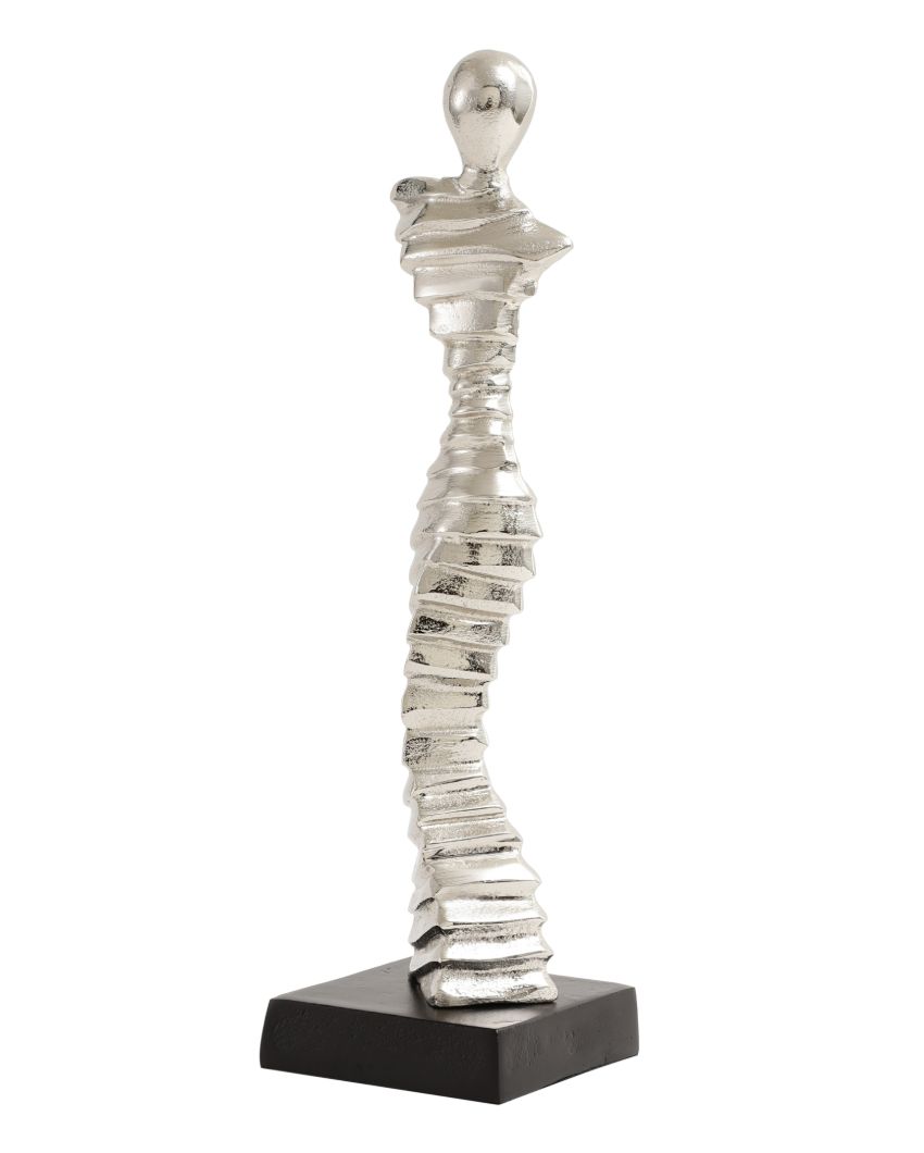 Diana Art Deco Aluminium Sculpture | 4 x 15 inches