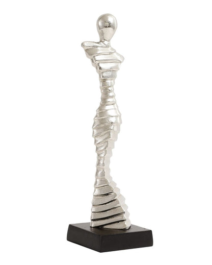 Diana Art Deco Aluminium Sculpture | 4 x 15 inches