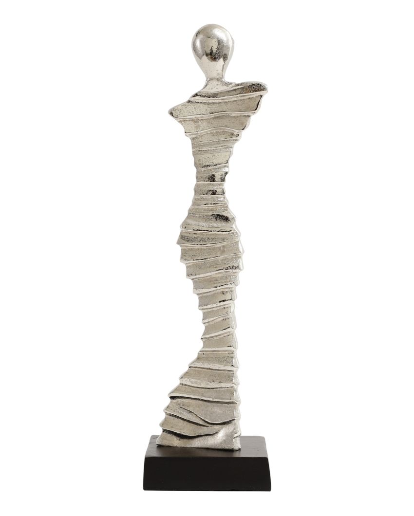 Diana Art Deco Aluminium Sculpture | 4 x 15 inches