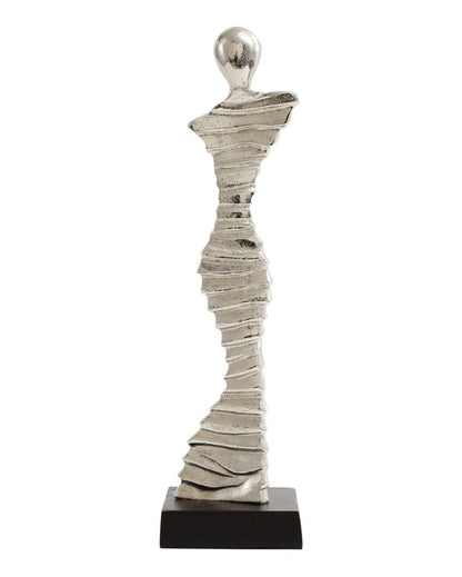 Diana Art Deco Aluminium Sculpture | 4 x 15 inches