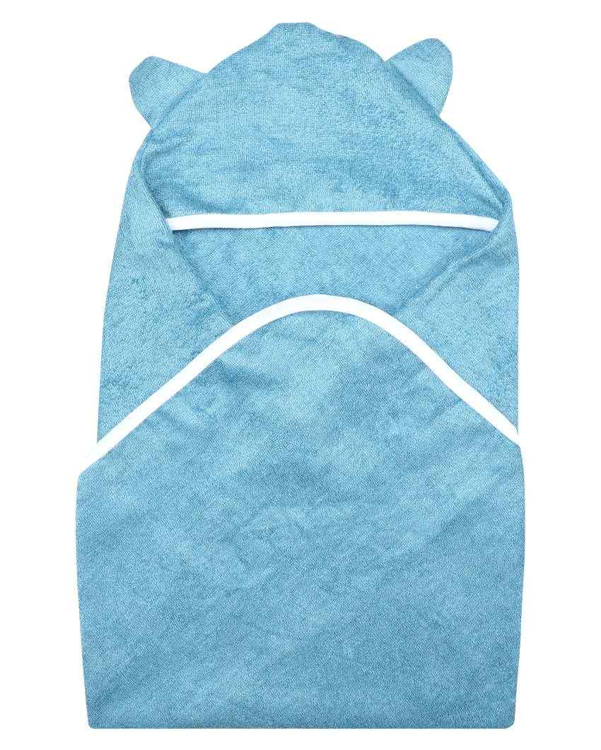 Bamboo Baby Hooded Towel | 500 GSM Blue