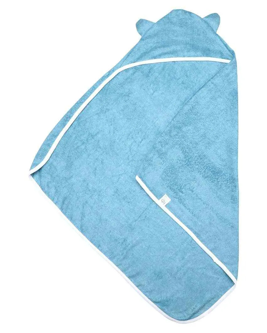 Bamboo Baby Hooded Towel | 500 GSM Blue