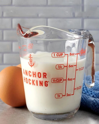 Fancy Glass Measuring Cup | 236 ml