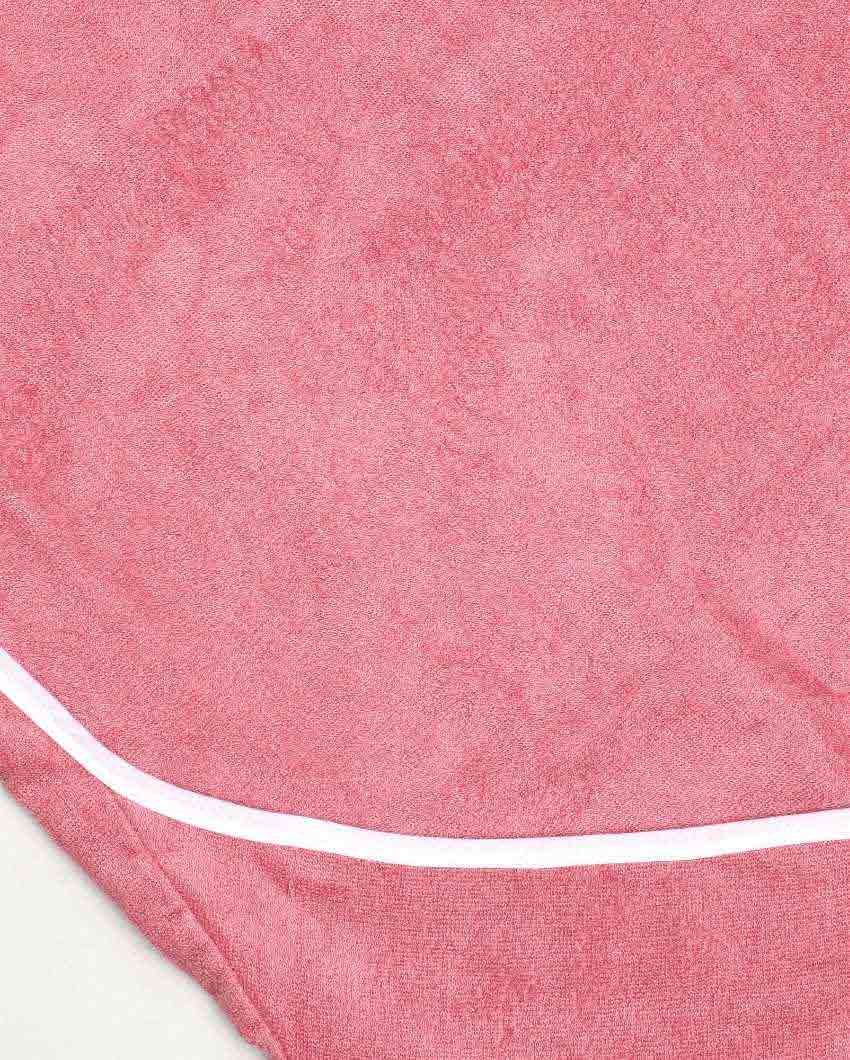 Bamboo Baby Hooded Towel | 500 GSM Pink