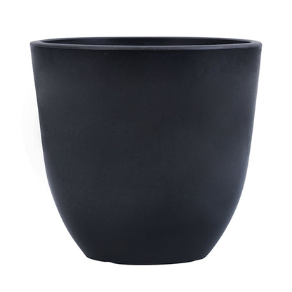 Elegant Black FRP Pots with Modern Design Without Plant | Set of 4 | 5 x 5 inches