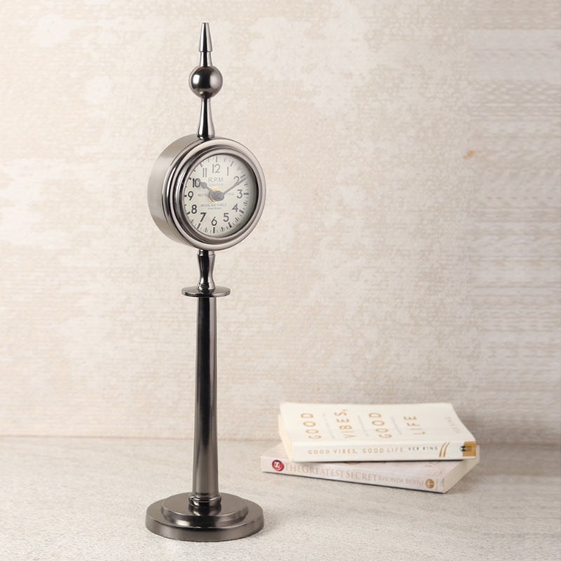 Majestic Spire Clock Black