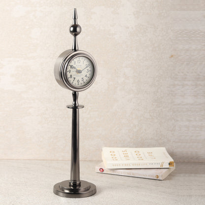 Majestic Spire Clock Black