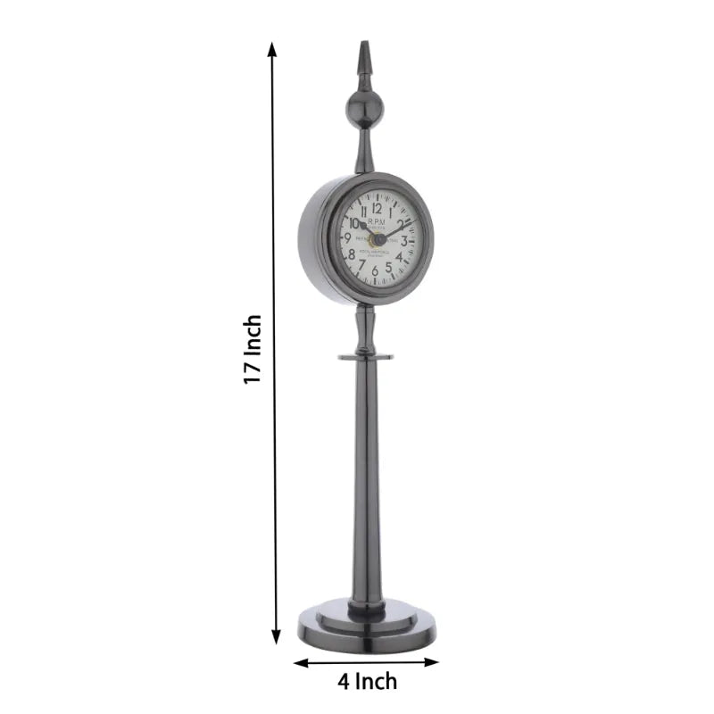 Majestic Spire Clock Black