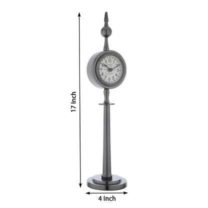 Majestic Spire Clock Black