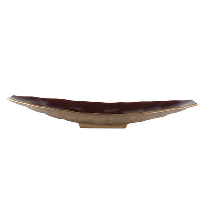 Serving Tray Gold | Multiple Colors Maroon
