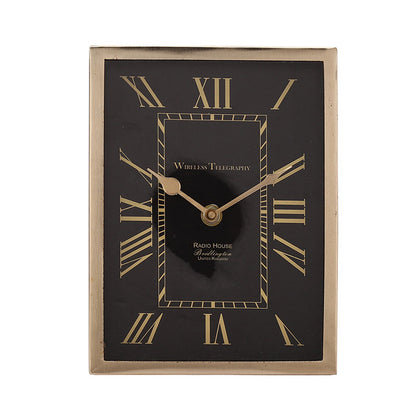 The Artistic Framed Table Clock | Multiple Colors Gold