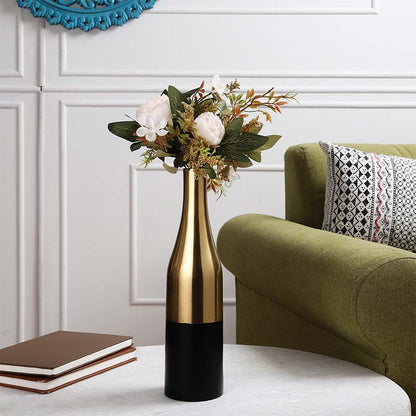 Elegant Design Champagne Bottle Table Vase Without Flower | 4 x 12 inches