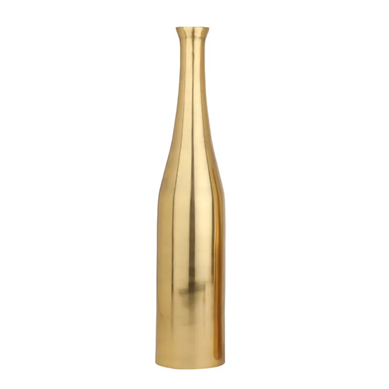 Beautiful Design Champagne Large Bottle Vase Without Flower | 4 x 20 inches