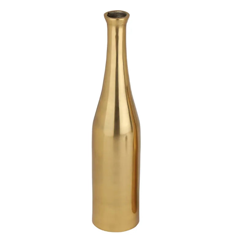 Beautiful Design Champagne Large Bottle Vase Without Flower | 4 x 20 inches