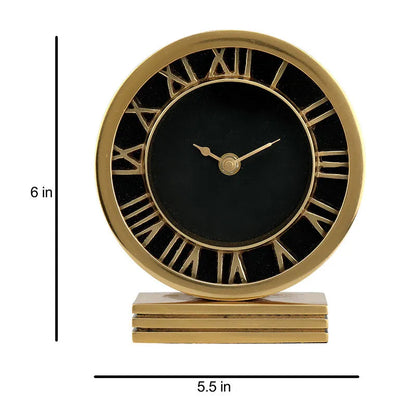 The Timepiece Table Clock | Multiple Colors Gold