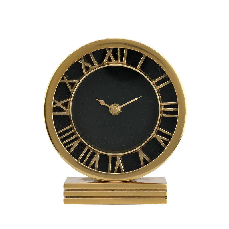 The Timepiece Table Clock | Multiple Colors Gold