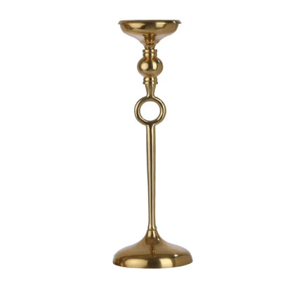 Ajna Small Pillar Holder | Multiple Colors Gold