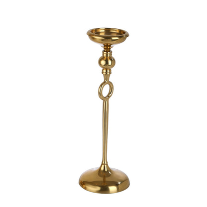 Ajna Small Pillar Holder | Multiple Colors Gold