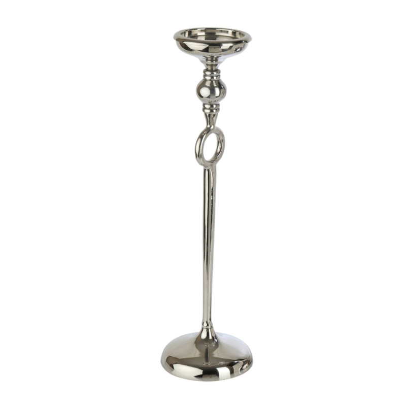 Large Ajna Pillar Holder | Multiple Colors Silver