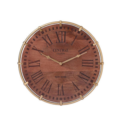 Timberland Gold Wall Clock Default Title