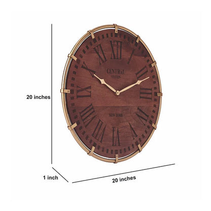 Timberland Gold Wall Clock Default Title