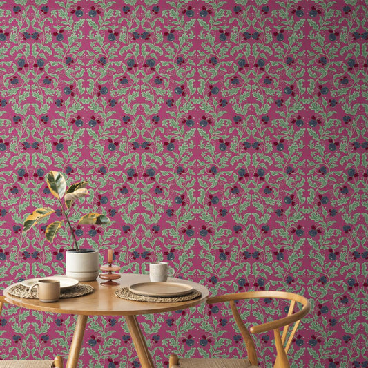 Pink Preety Blossom Wallpaper | Multiple Options Soft feel