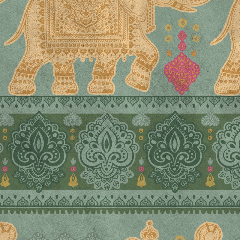 Royal Elephants Wallpaper | Multiple Options Soft feel