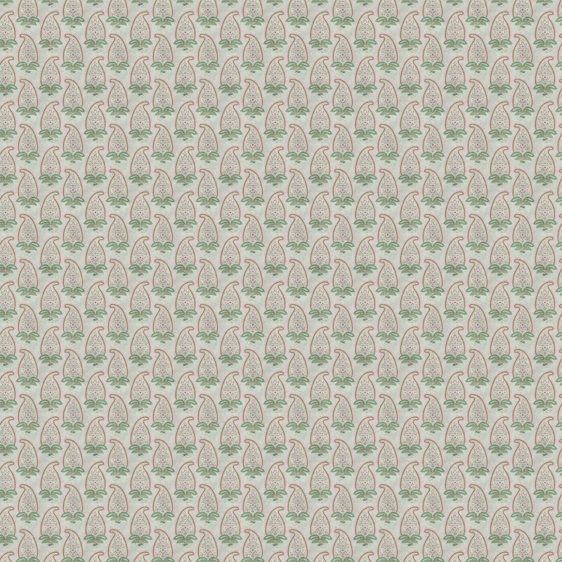Green Paisley Elegance Theme Wallpaper | Multiple Options Soft feel