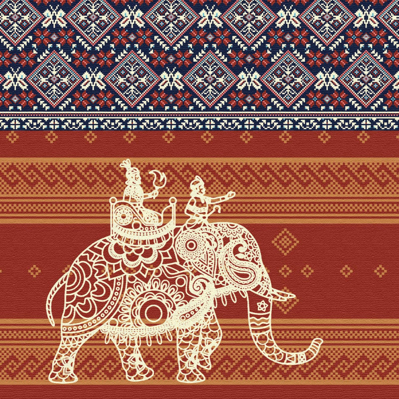 Classic Elephants Wallpaper | Multiple Options Soft feel