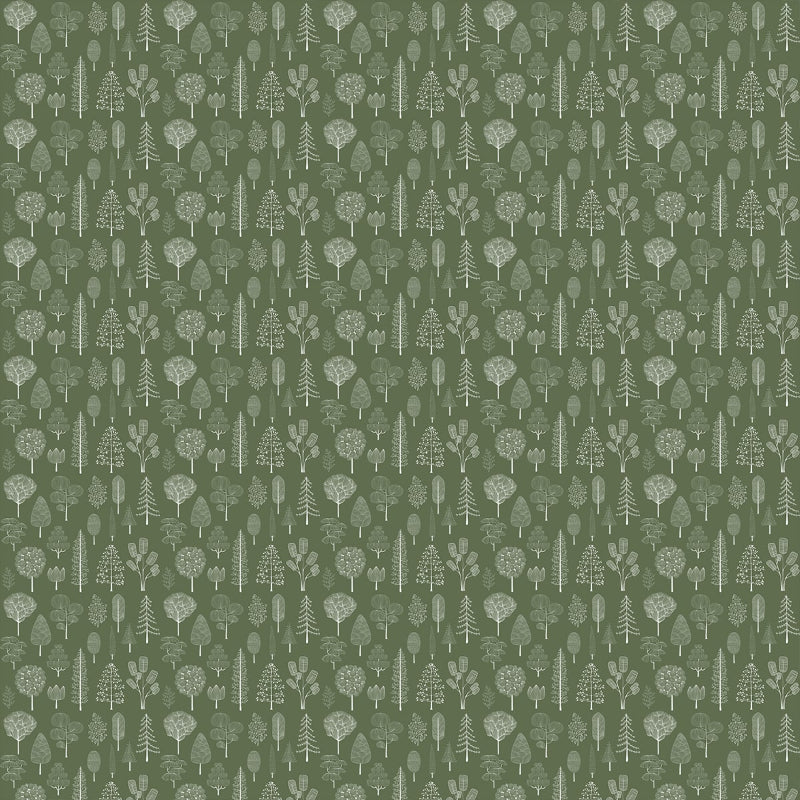 Green Monochrome Grove | Multiple Options Soft feel