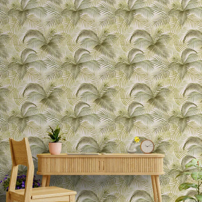 Vintage Exotic Serenity Wallpaper | Multiple Options Soft feel