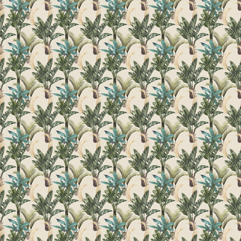 Beige Lush Jungle Wallpaper | Multiple Optons Soft feel